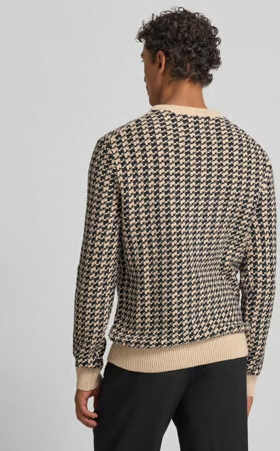 Gant Gebreide pullover van wolmix in all-over look