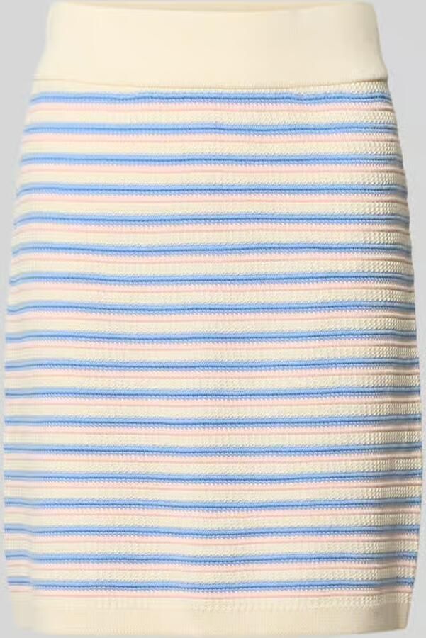 Gant regular fit blouse met opstaande kraag en ruches - Foto 4