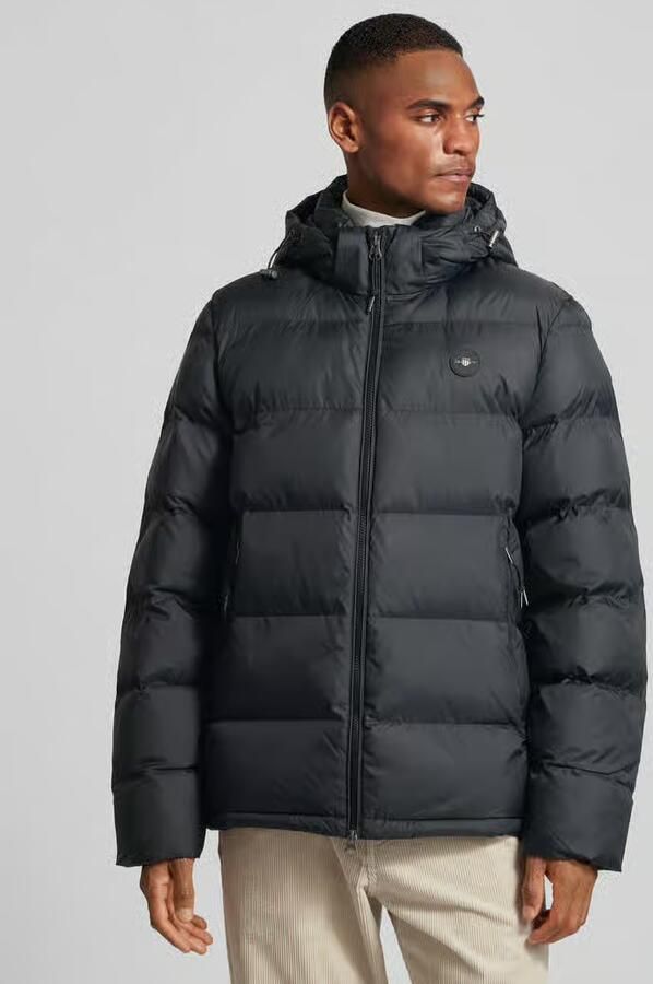 Gant Gewatteerde jas ACTIVE CLOUD JACKET Met windbeschermende boorden siliconen merkembleem - Foto 2