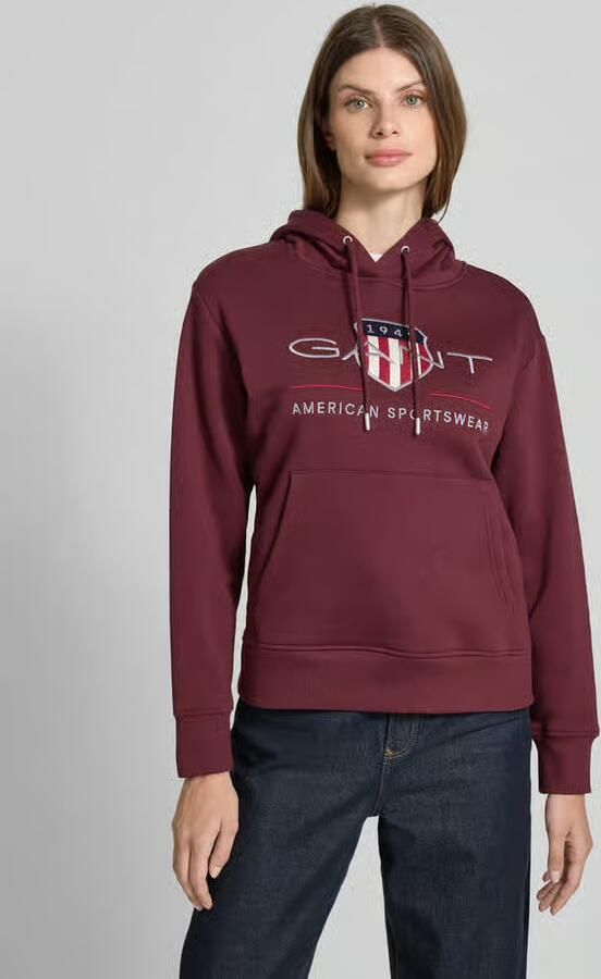 Gant Hoodie ARCHIVE SHIELD HOODIE Met een capuchon voorzien van rijgkoord - Foto 2