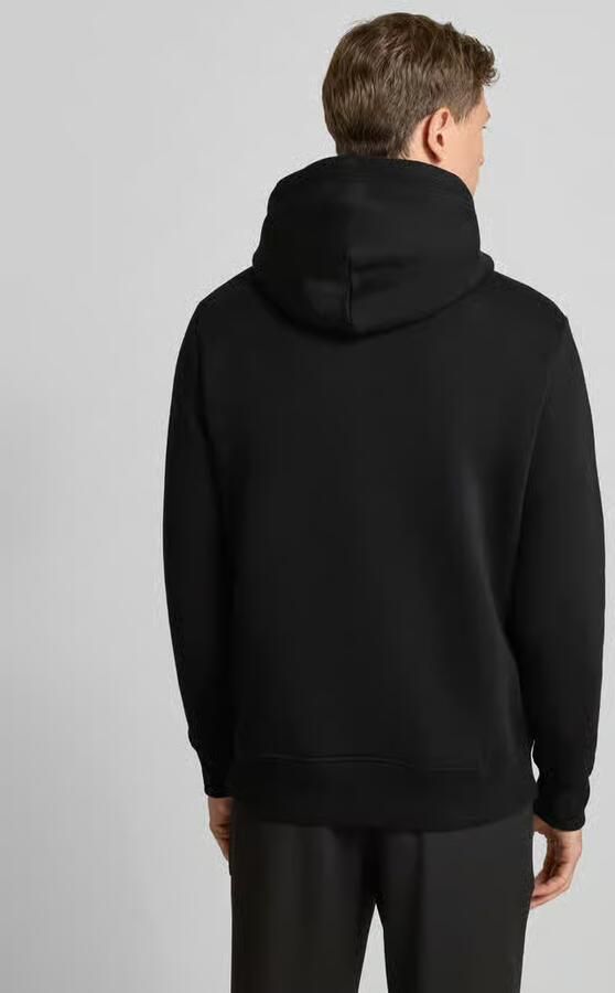 Gant Hoodie met labelstitching en kangoeroezak - Foto 8