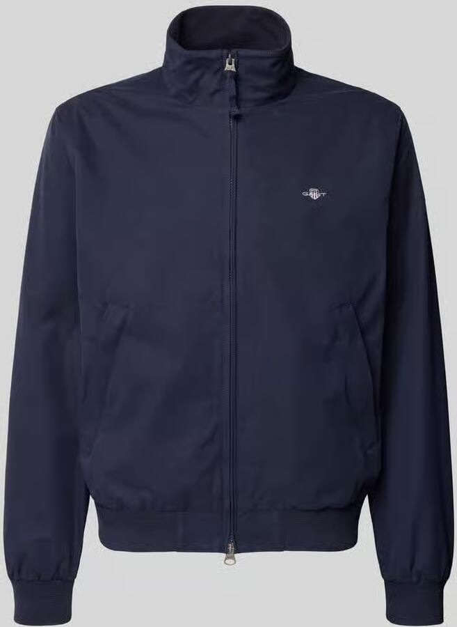 Gant Jack met opstaande kraag en tweewegsritssluiting