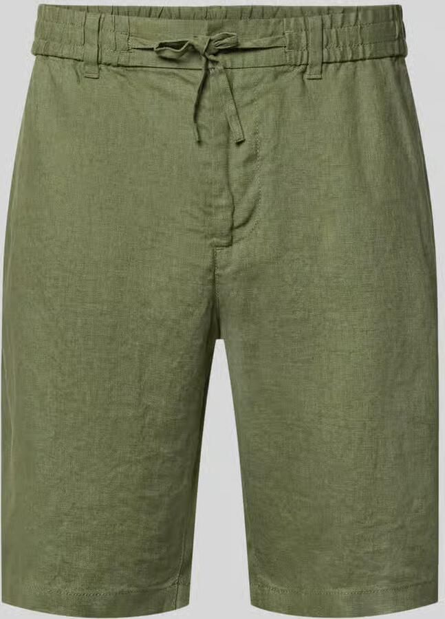 Gant Korte broek van linnen met achterzakken - Foto 2