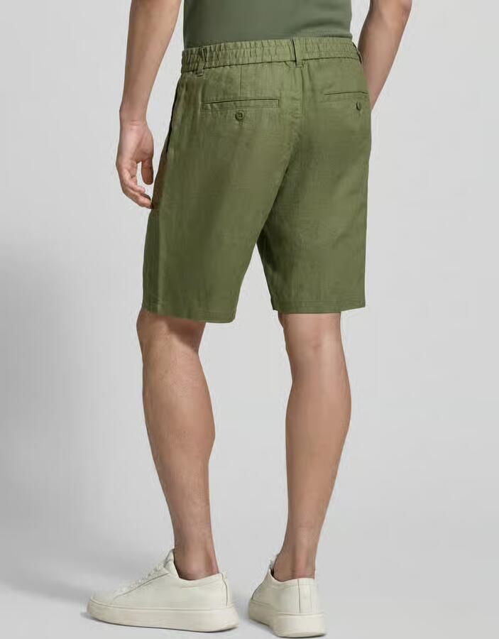 Gant Korte broek van linnen met achterzakken - Foto 2