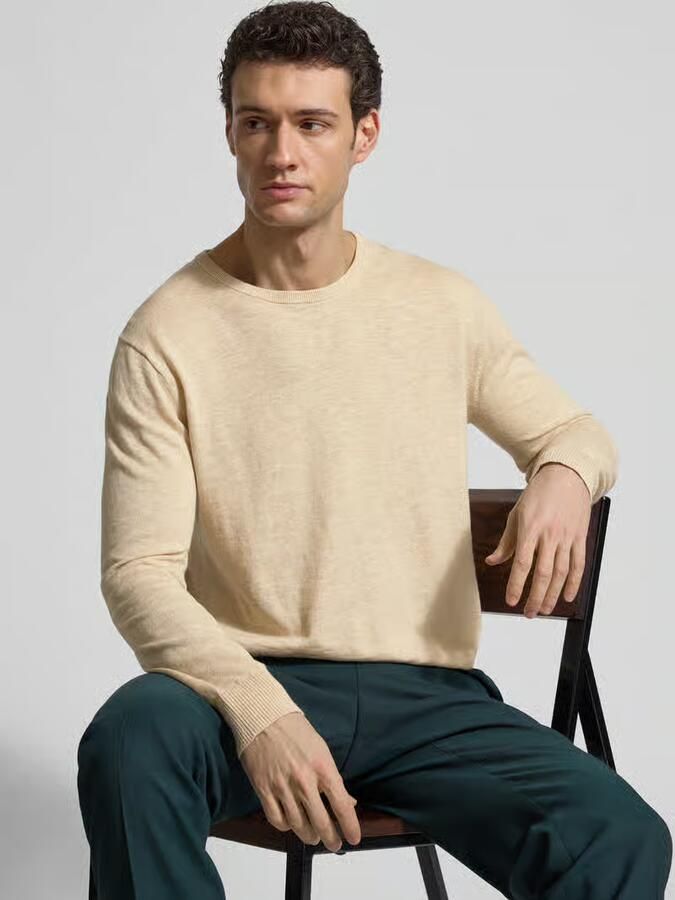 Gant Longsleeve met linnengehalte