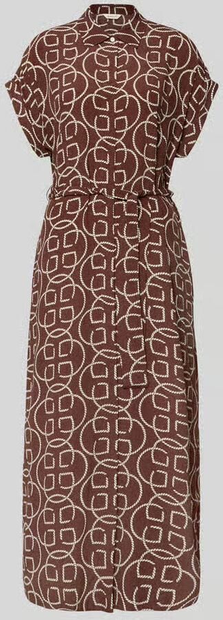 Gant Midijurk van viscose met ceintuur - Foto 2