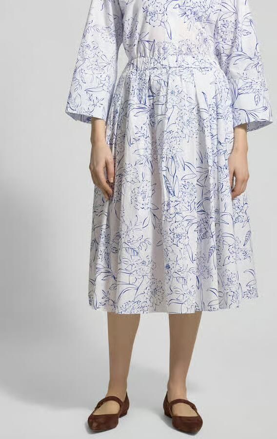 Gant regular fit blouse van mix van katoen en linnen met opstaande kraag - Foto 15