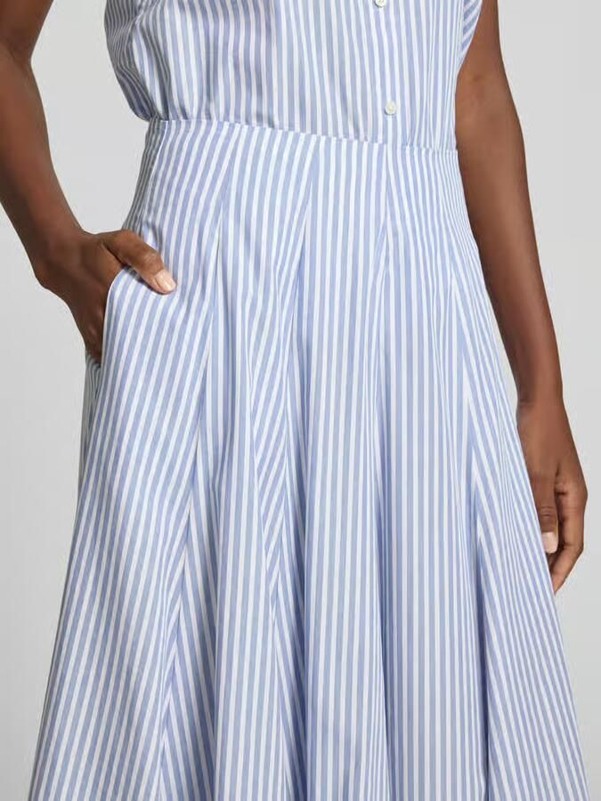 Gant midirok met zijwaartse steekzakken