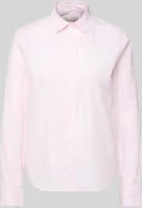 Gant Overhemdblouse REG POPLIN STRIPED SHIRT met een klein geborduurd logo op de borst - Foto 14