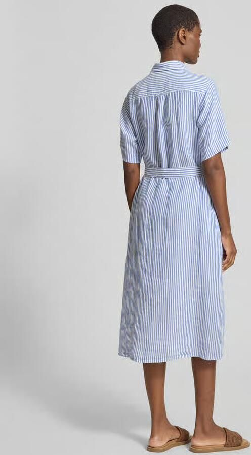 Gant Polojurk tot op de knie met labelstitching - Foto 13