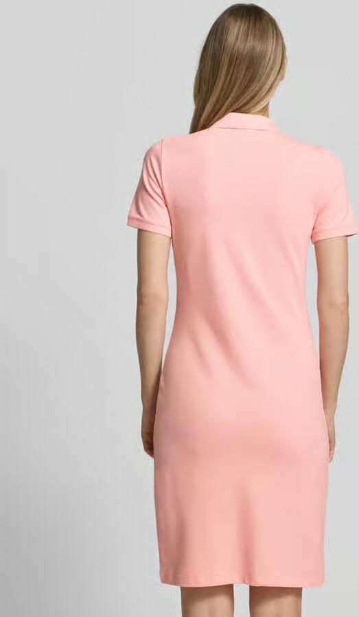 Gant Polojurk tot op de knie met labelstitching - Foto 11
