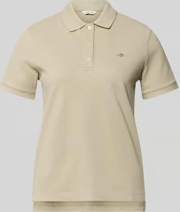 Gant poloshirt met gestikt logo en polokraag - Foto 2