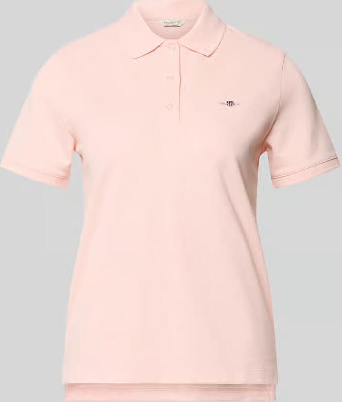 Gant poloshirt met gestikt logo en polokraag - Foto 2