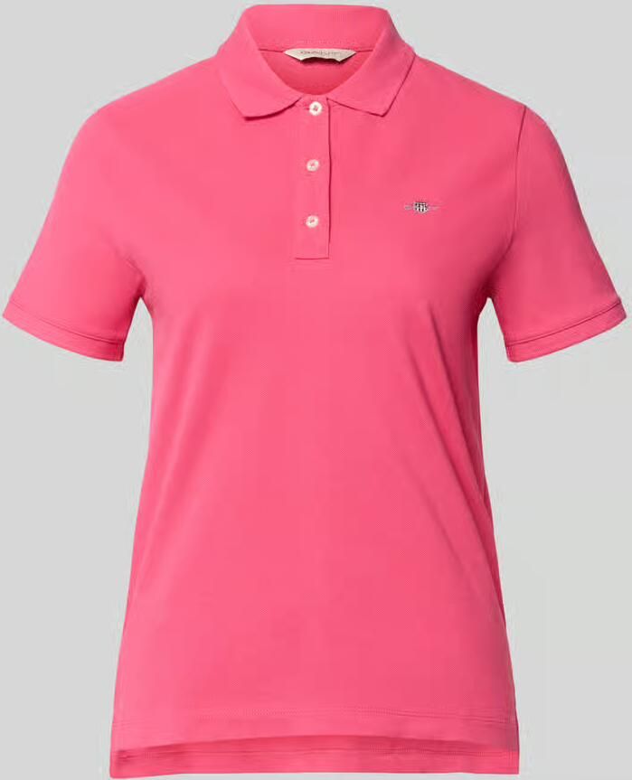 Gant poloshirt met gestikt logo en polokraag - Foto 2
