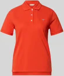 Gant poloshirt met gestikt logo en polokraag