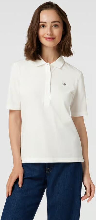 Gant Poloshirt SLIM SHIELD KA PIQUE POLO met geborduurd grafisch logo op de borst - Foto 8