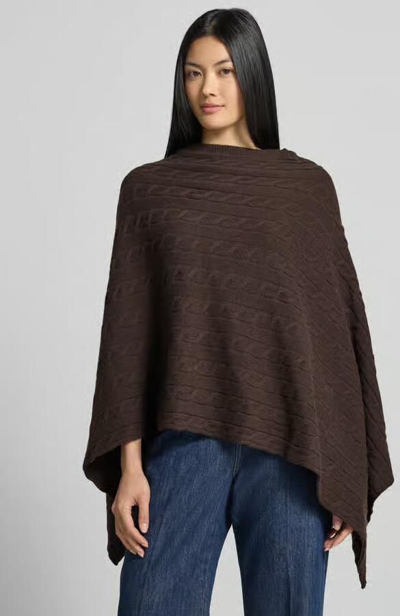 Gant Poncho van pure lamswol - Foto 2