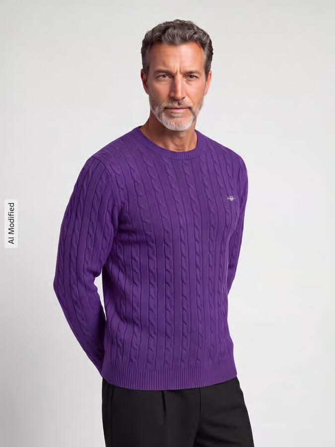 Gant Pullover met geborduurd logo - Foto 3