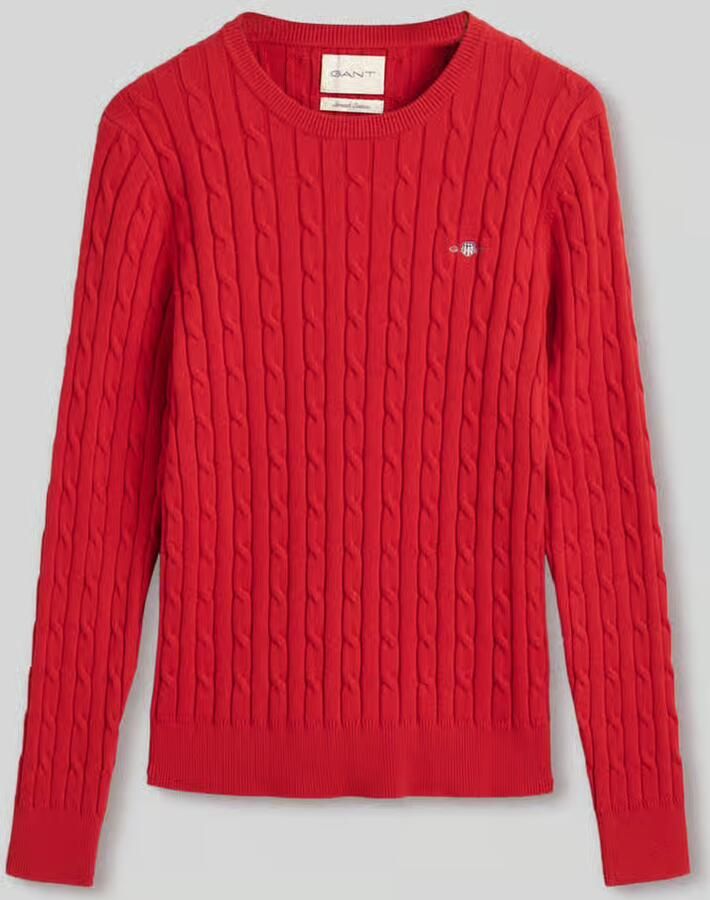 Gant Pullover met gestikt logo