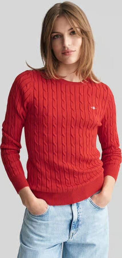 Gant Pullover met gestikt logo - Foto 2