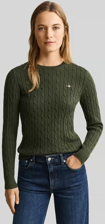 Gant Pullover met gestikt logo - Foto 2
