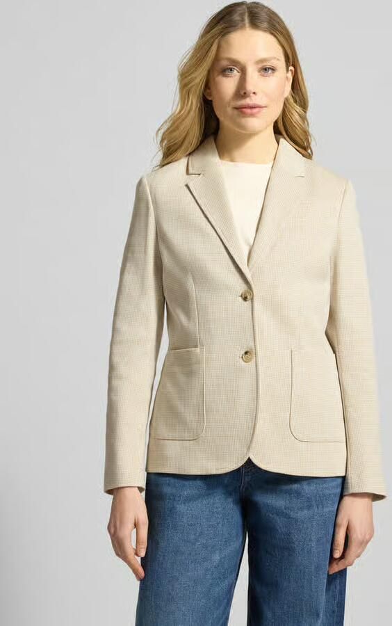 Gant Regular fit Blazer met Reverskraag - Foto 2