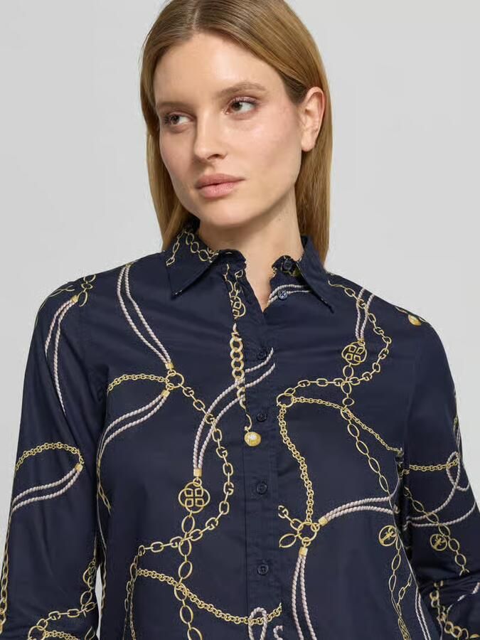 Gant regular fit blouse in all-over look - Foto 7