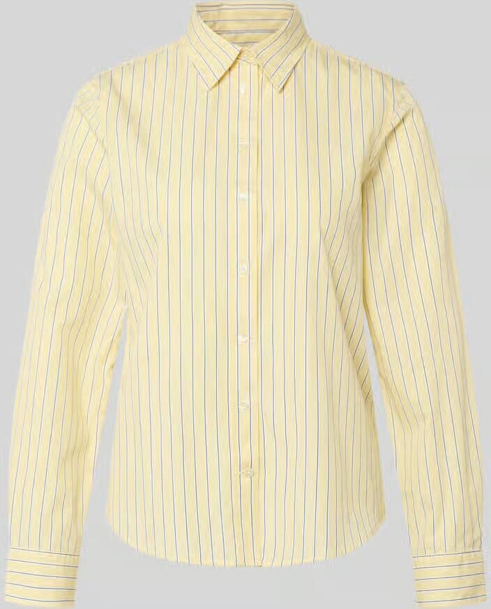 Gant Regular fit blouse met labelstitching Model 'ONEBUY'