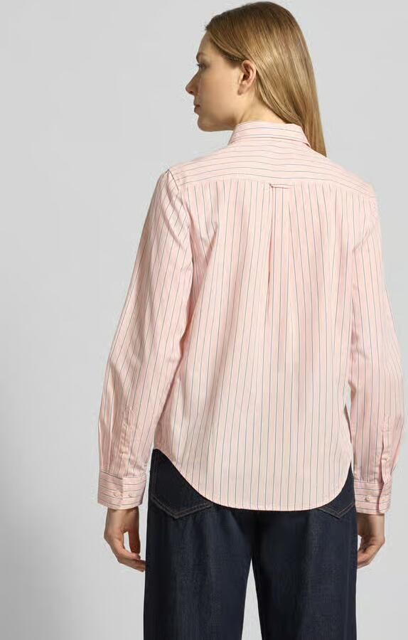 Gant Regular fit blouse met labelstitching Model 'ONEBUY'