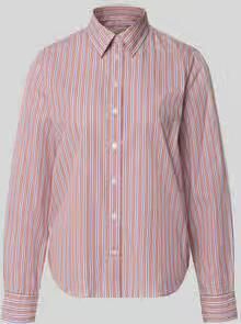 Gant regular fit blouse met lange mouwen van puur katoen