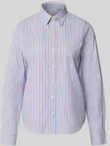 Gant regular fit blouse met lange mouwen van puur katoen