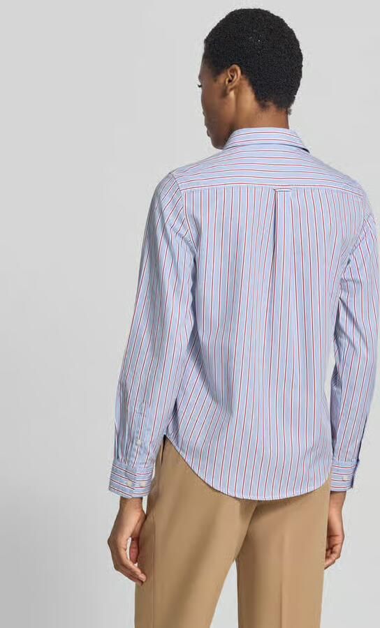 Gant regular fit blouse met lange mouwen van puur katoen - Foto 2