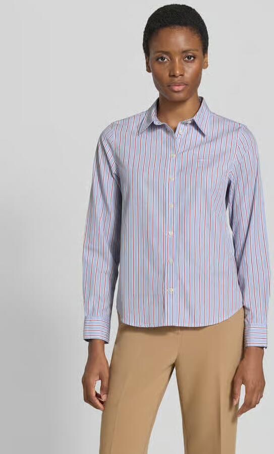 Gant regular fit blouse met lange mouwen van puur katoen - Foto 3