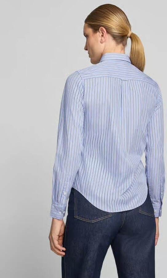 Gant Regular fit blouse met lange mouwen van puur katoen - Foto 3