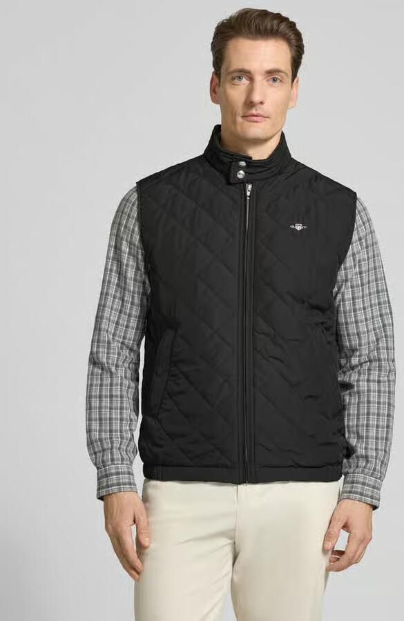 Gant Bodywarmer QUILTED WINDCHEATER VEST met wattering van gerecycled polyester - Foto 10