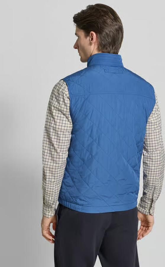 Gant Regular Fit bodywarmer met opstaande kraag in doorgestikte look - Foto 3