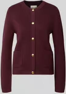 Gant regular fit gebreid jack van puur katoen