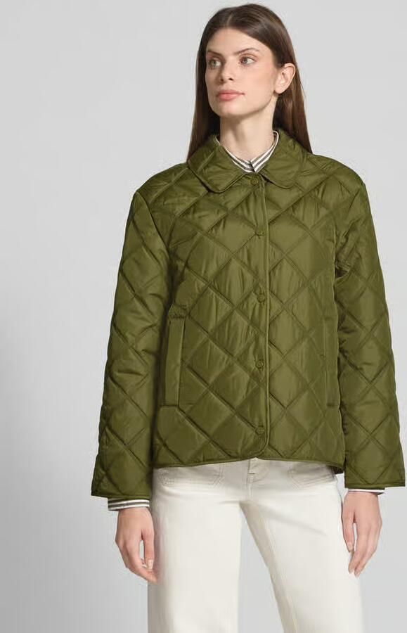 Gant Regular fit gewatteerd jack met platte kraag model 'Quilted' - Foto 2