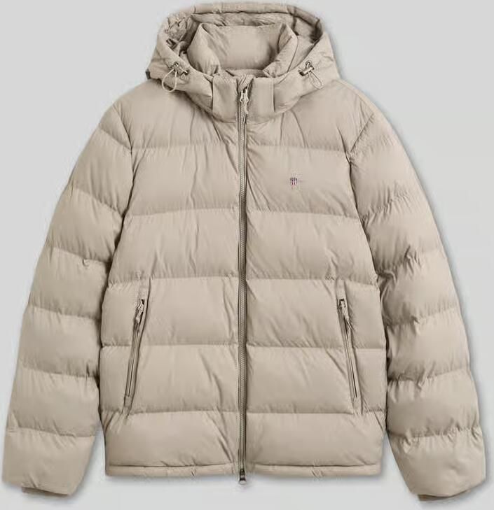 Gant Regular fit gewatteerd jack met tweewegritssluiting