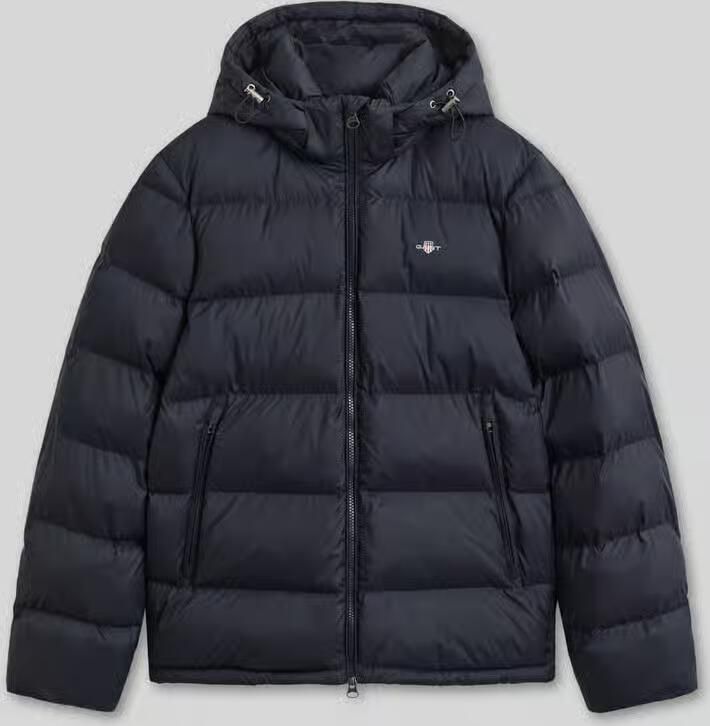 Gant Regular fit gewatteerd jack met tweewegritssluiting