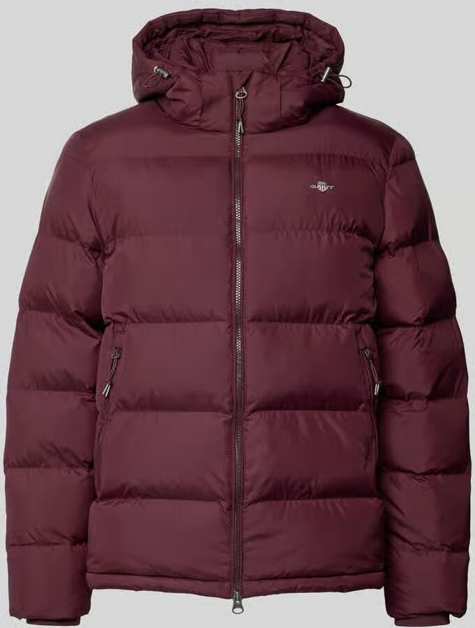 Gant Regular fit gewatteerd jack met tweewegritssluiting
