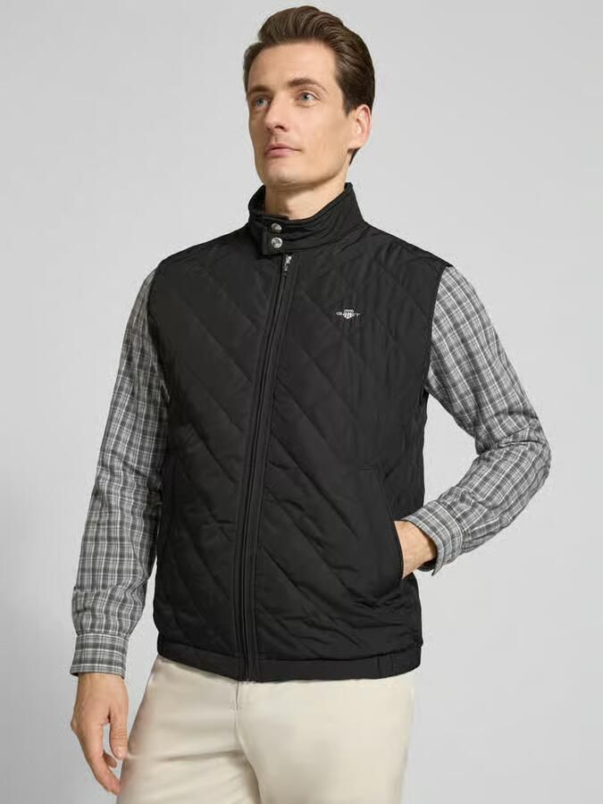 Gant Bodywarmer QUILTED WINDCHEATER VEST met wattering van gerecycled polyester - Foto 5