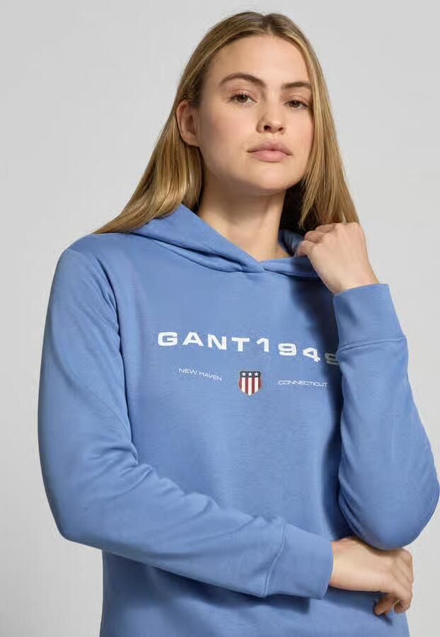 Gant Poloshirt REG SHIELD SS PIQUE POLO met logo en platte breikraag 100% katoen pique - Foto 8