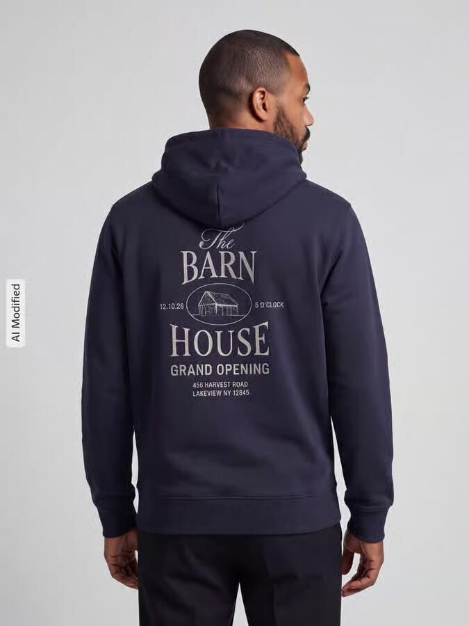 Gant Regular fit hoodie van puur katoen met logoprint - Foto 2
