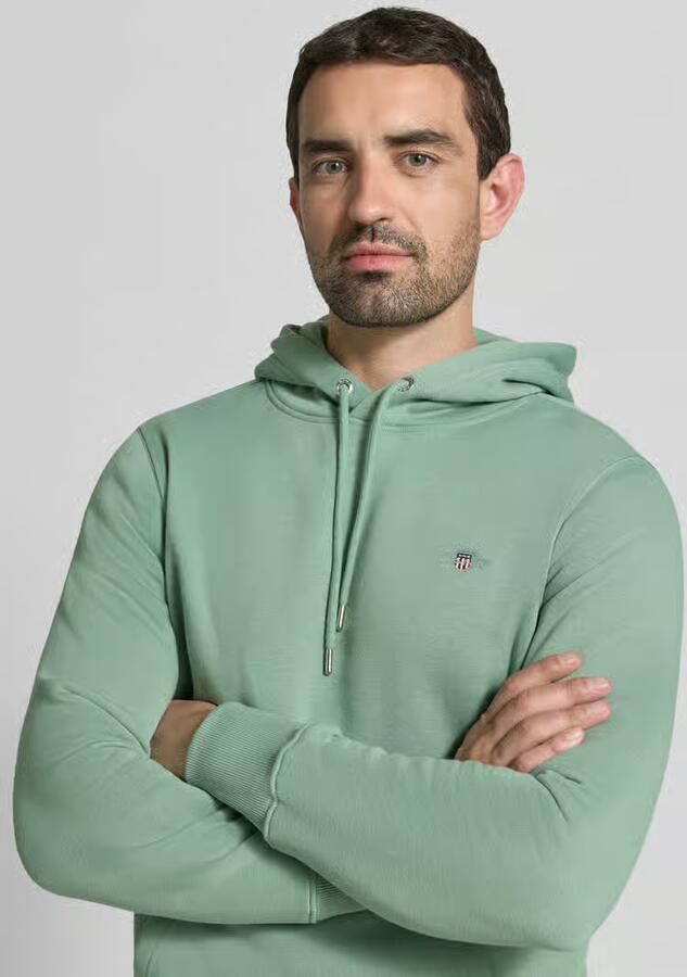 Gant regular fit hoodie van katoenmix - Foto 2
