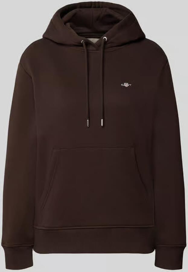 Gant regular fit hoodie van katoenmix