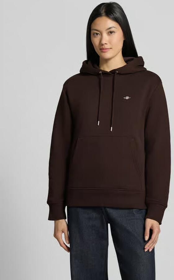 Gant regular fit hoodie van katoenmix - Foto 2