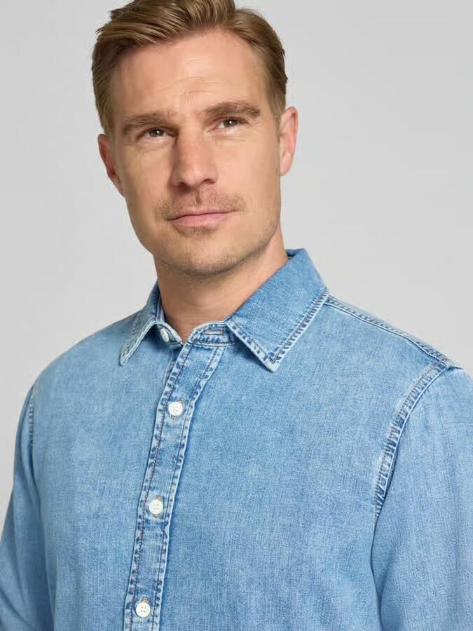 Gant slim fit poloshirt met gestikt logo