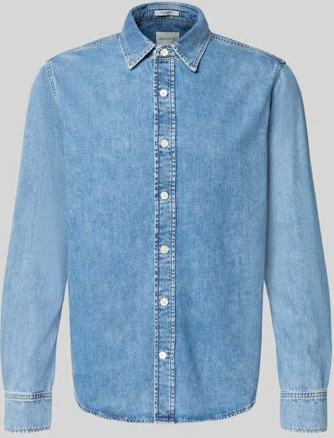 Gant slim fit poloshirt met gestikt logo - Foto 2
