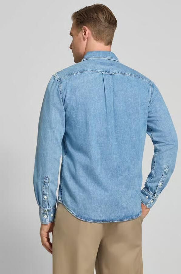 Gant regular fit jeanshemd met kentkraag - Foto 4